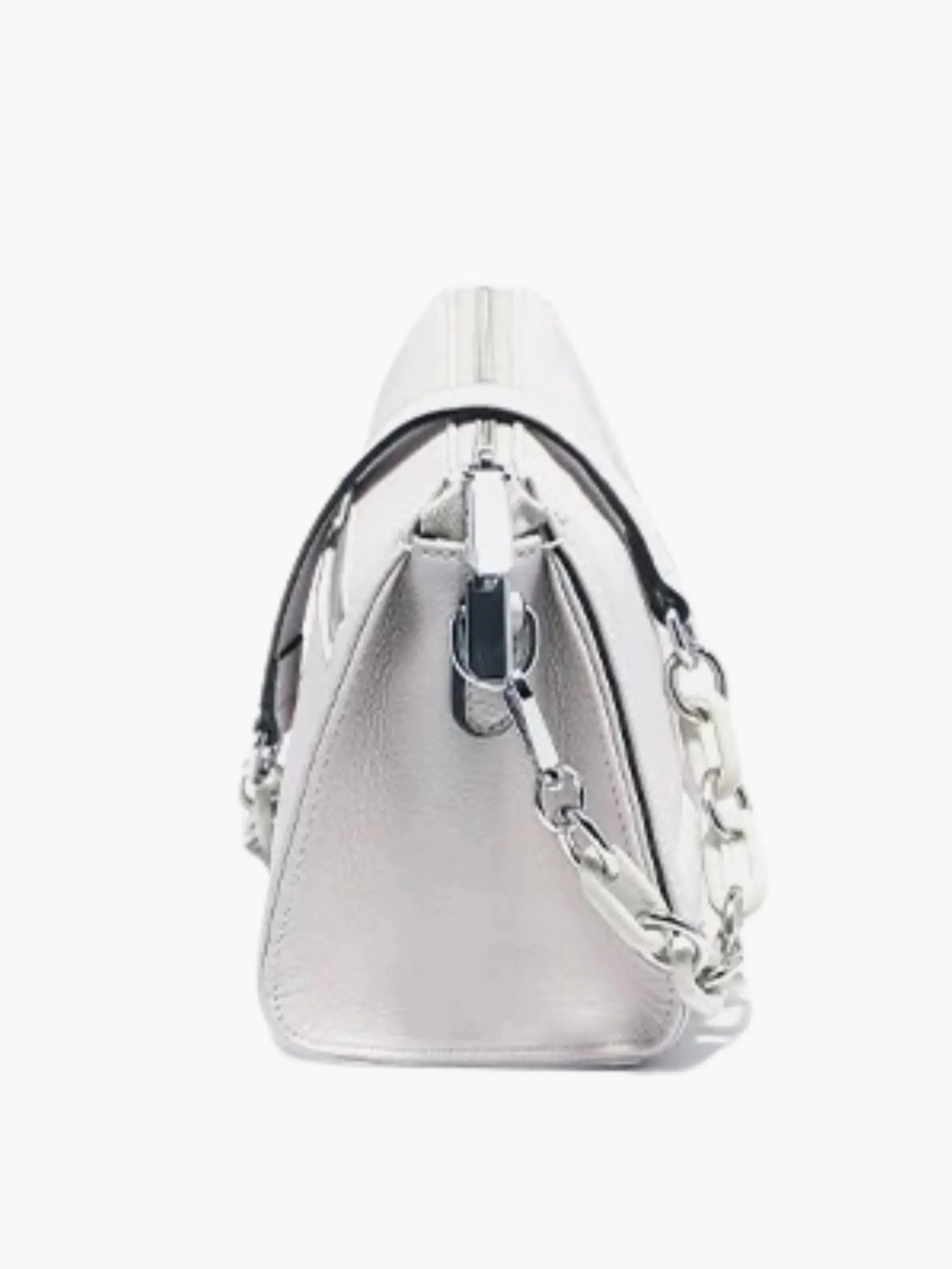 Ada | Borsa a tracolla in pelle bianca elegante - Image 4