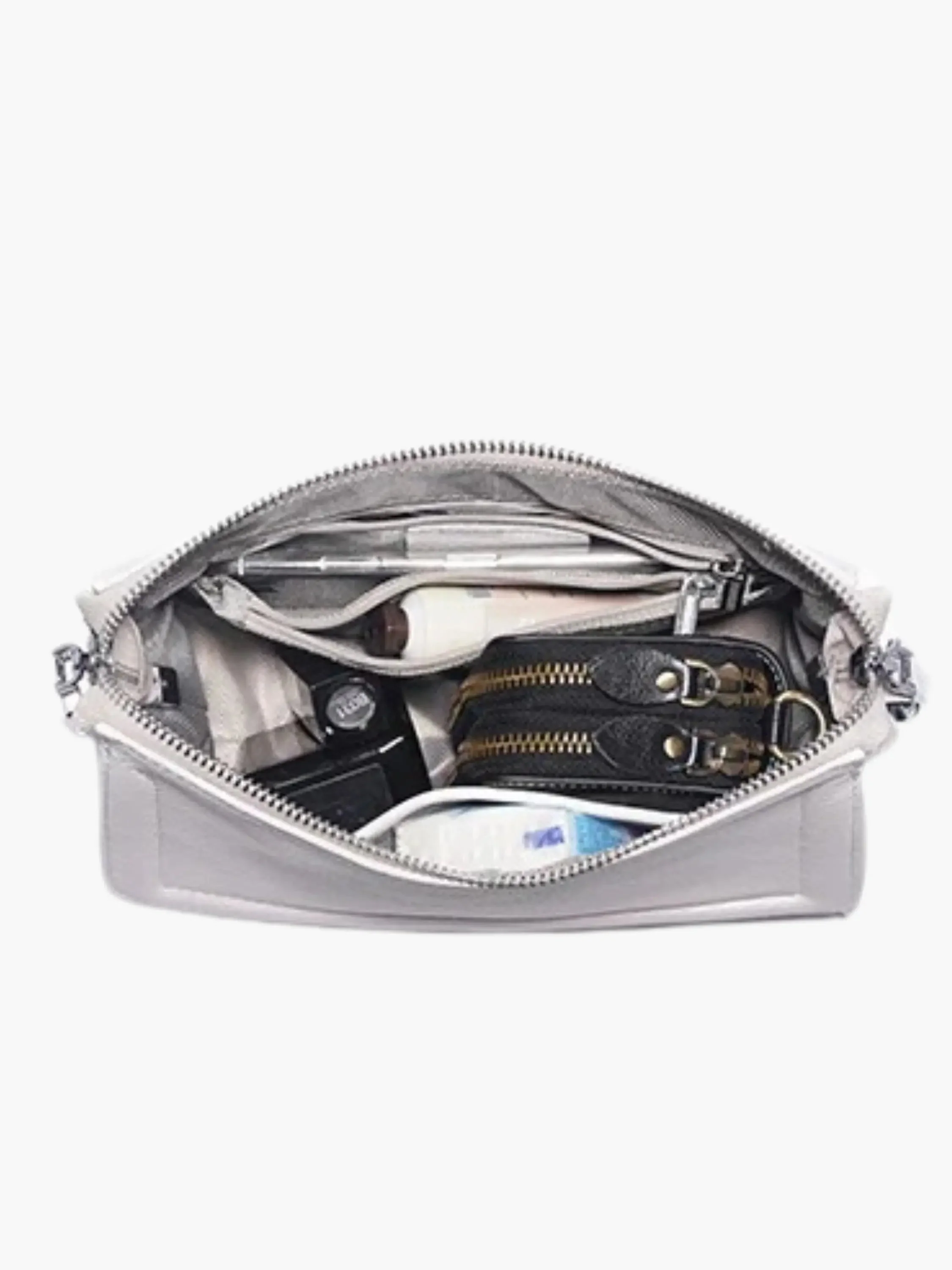 Ada | Borsa a tracolla in pelle bianca elegante - Image 7
