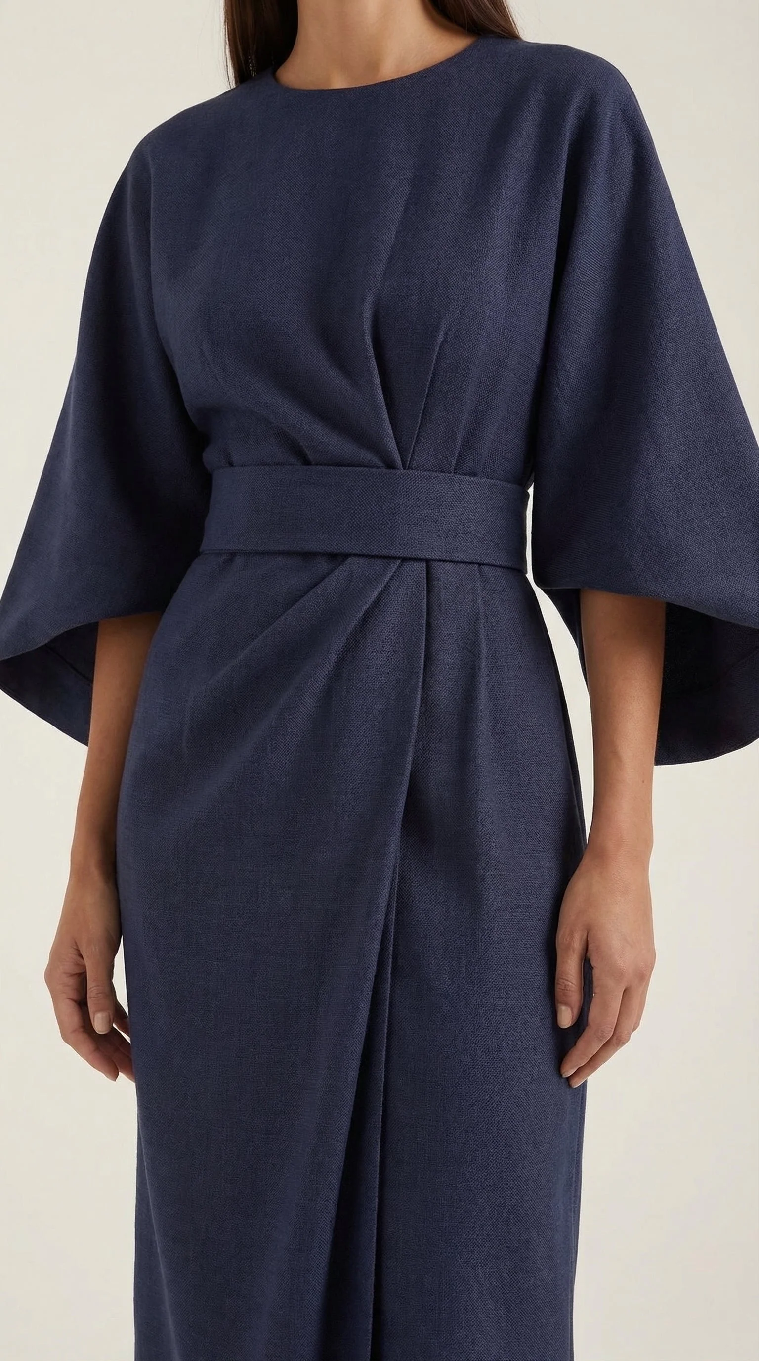 Ana Vestito Maxi con Cintura - Image 17