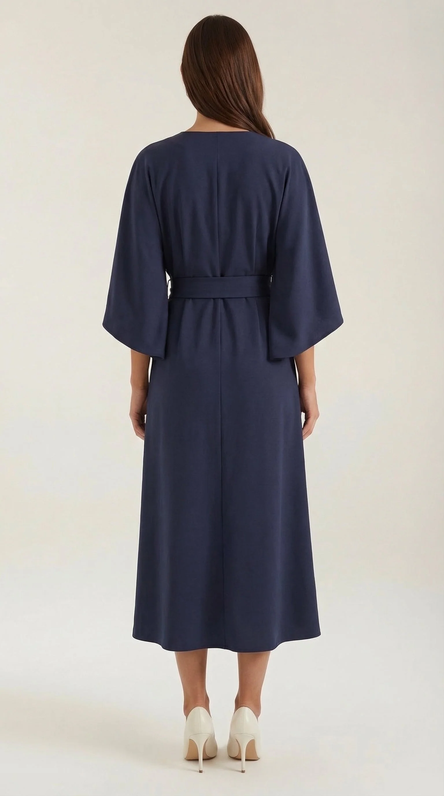 Ana Vestito Maxi con Cintura - Image 18