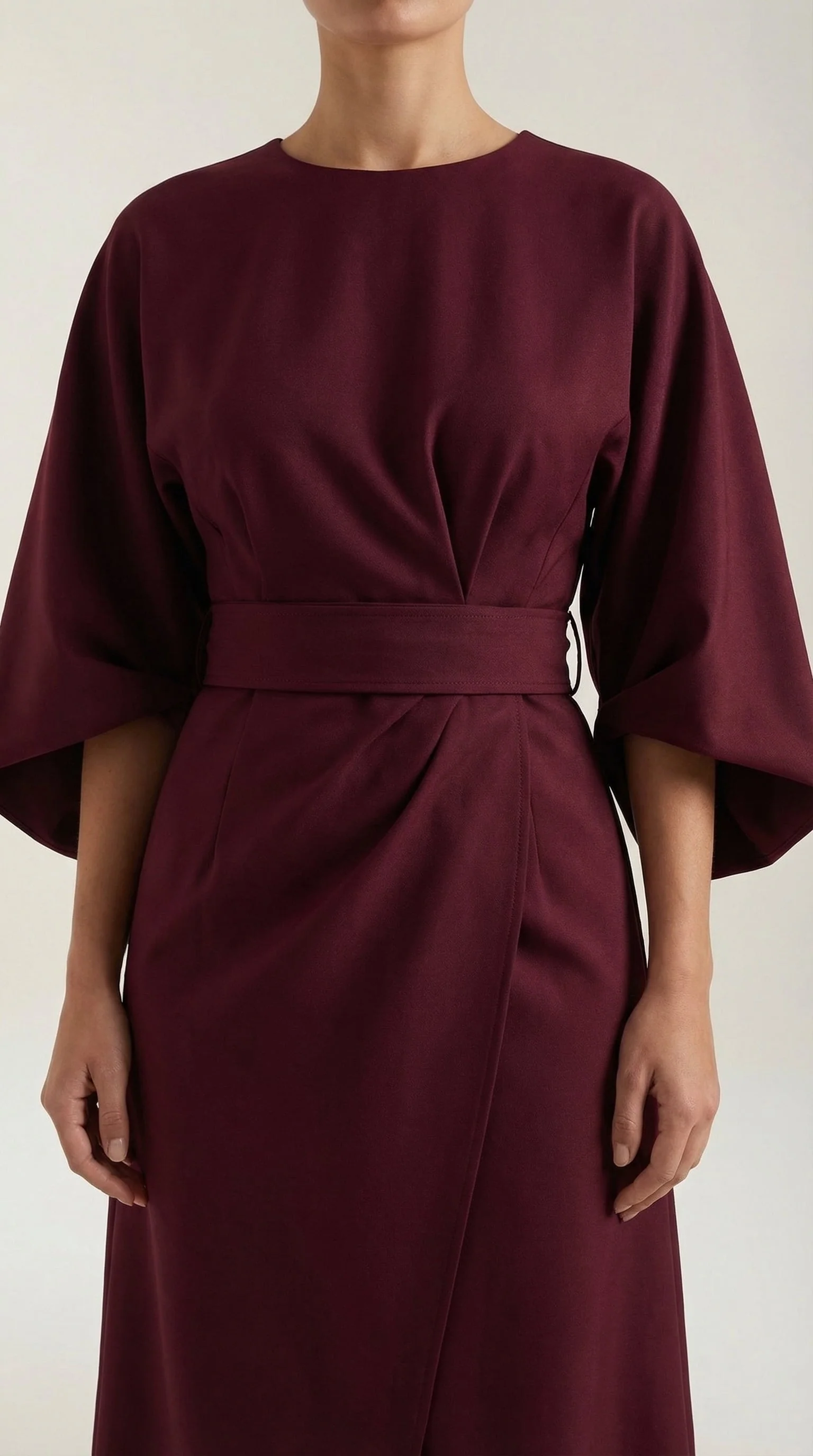 Ana Vestito Maxi con Cintura - Image 26