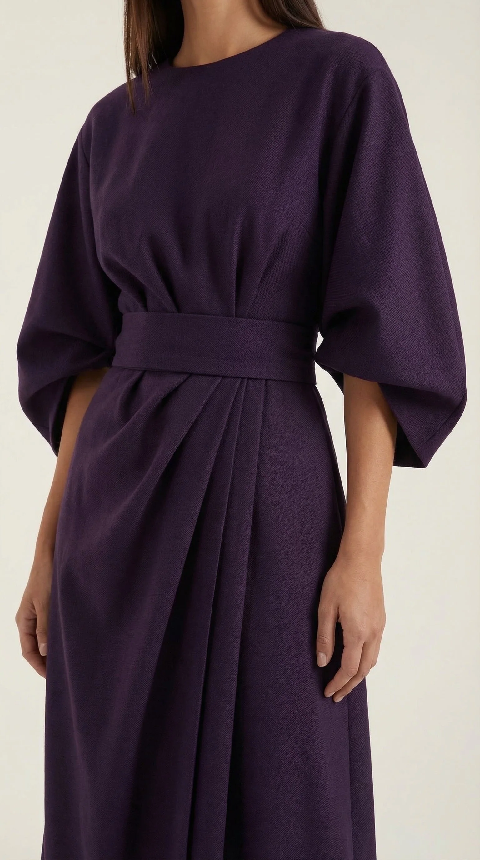 Ana Vestito Maxi con Cintura - Image 30