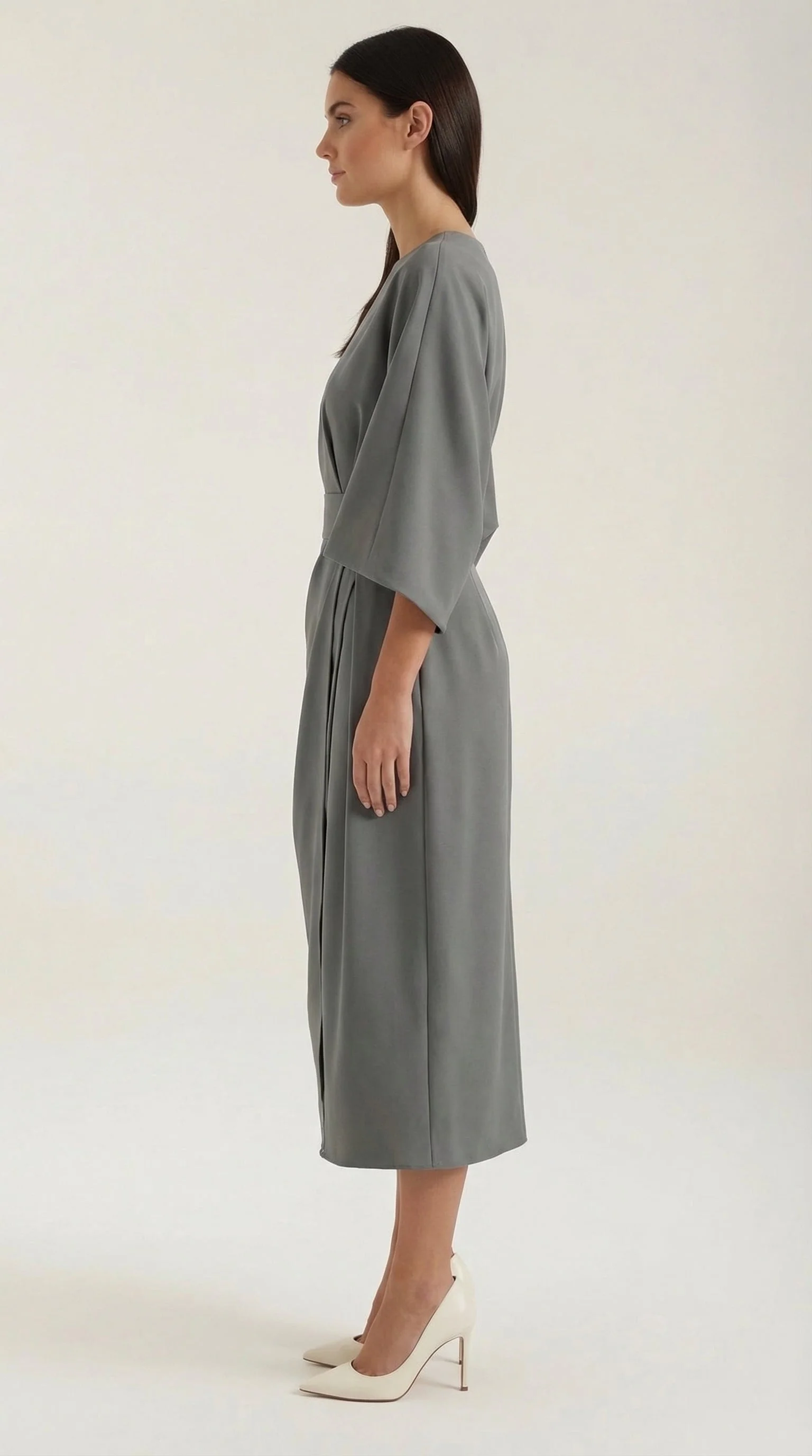 Ana Vestito Maxi con Cintura - Image 37