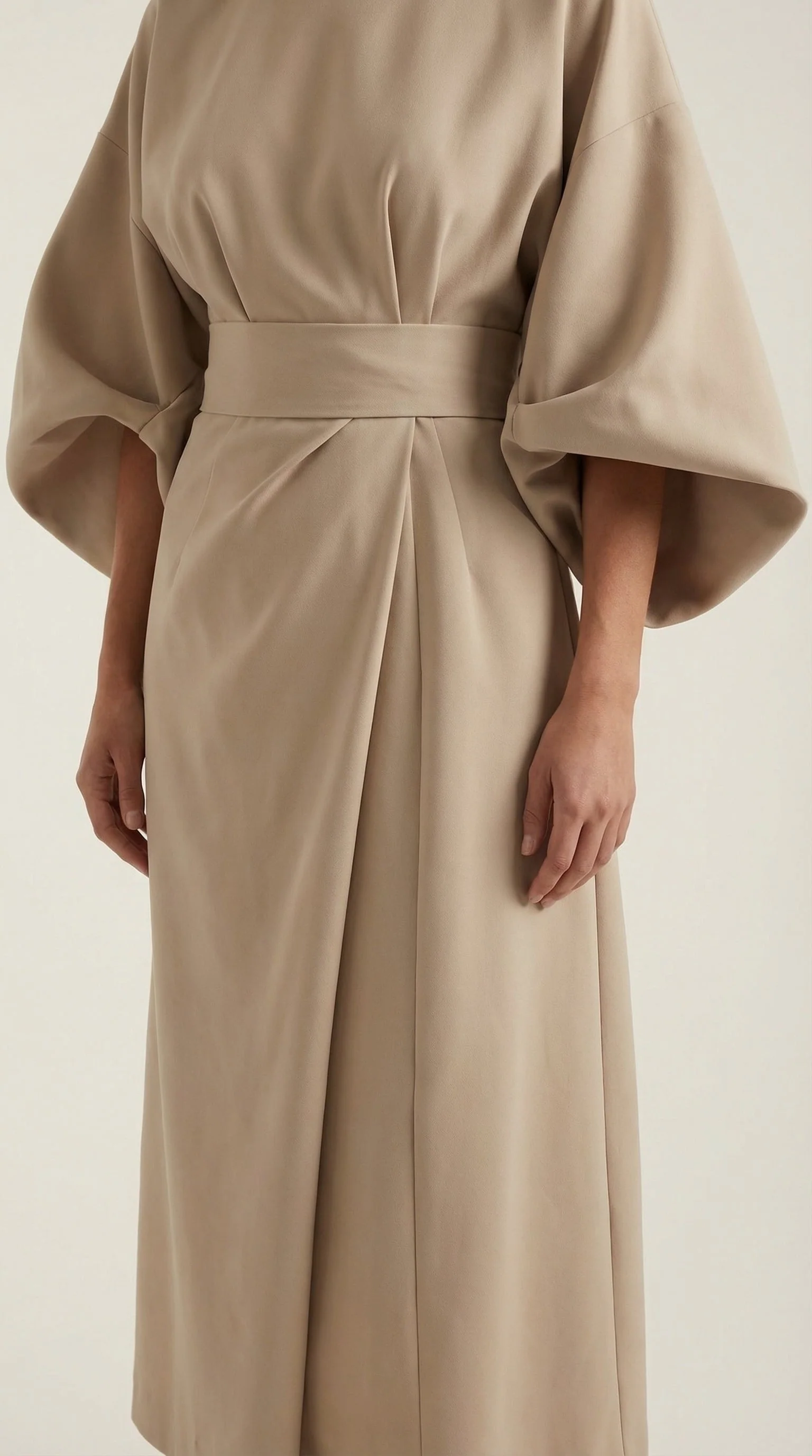 Ana Vestito Maxi con Cintura - Image 9