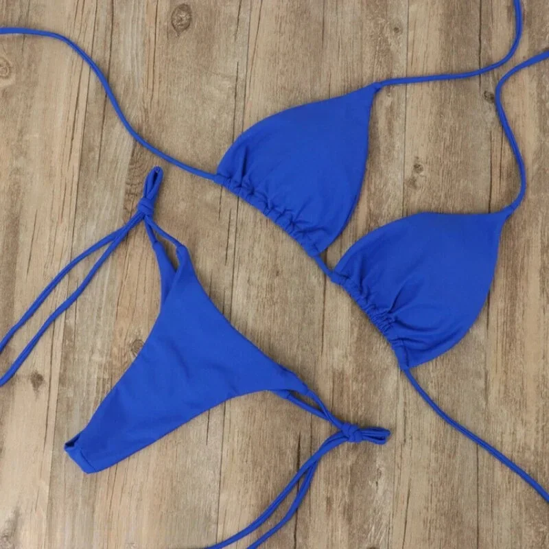Bikini donna con schiena scoperta e lacci regolabili - Image 6