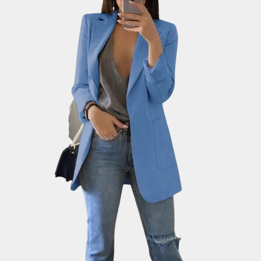 Blazer Lungo Sartoriale Premium da Donna - Image 2