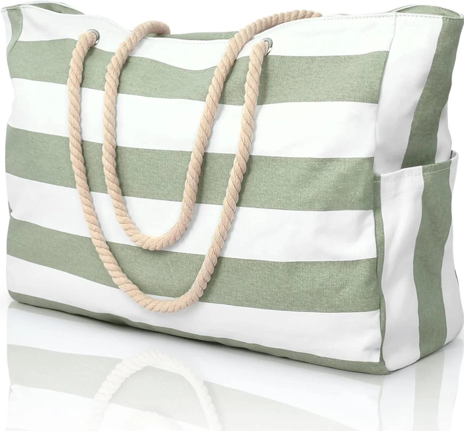 Borsa da Spiaggia Impermeabile - Grande Capacità con Tasche - Image 9