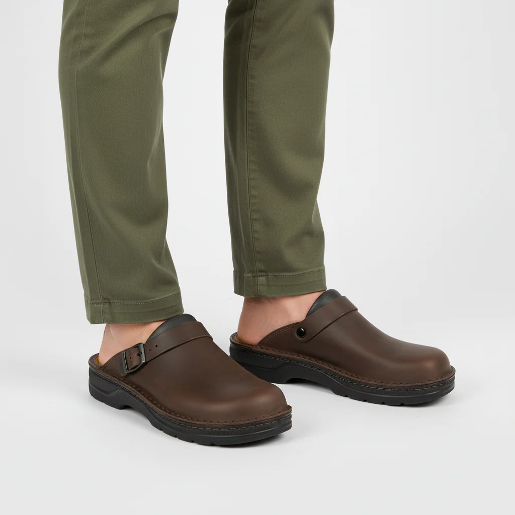Ciabatte chiuse da uomo in stile sabot per uso quotidiano (Copy) - Image 6