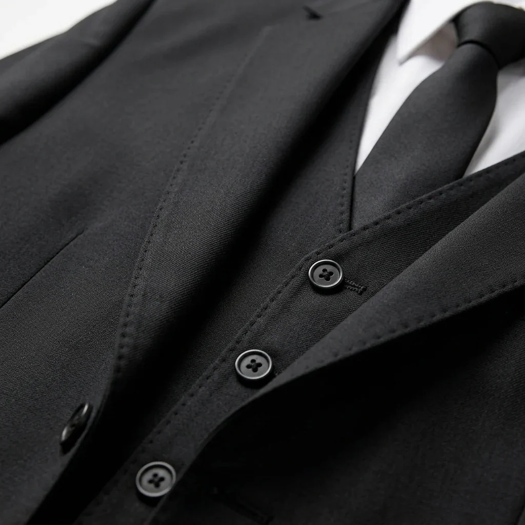 Dario | Abito Tre Pezzi Uomo | Risvolto a Lancia | Gilet - Image 9