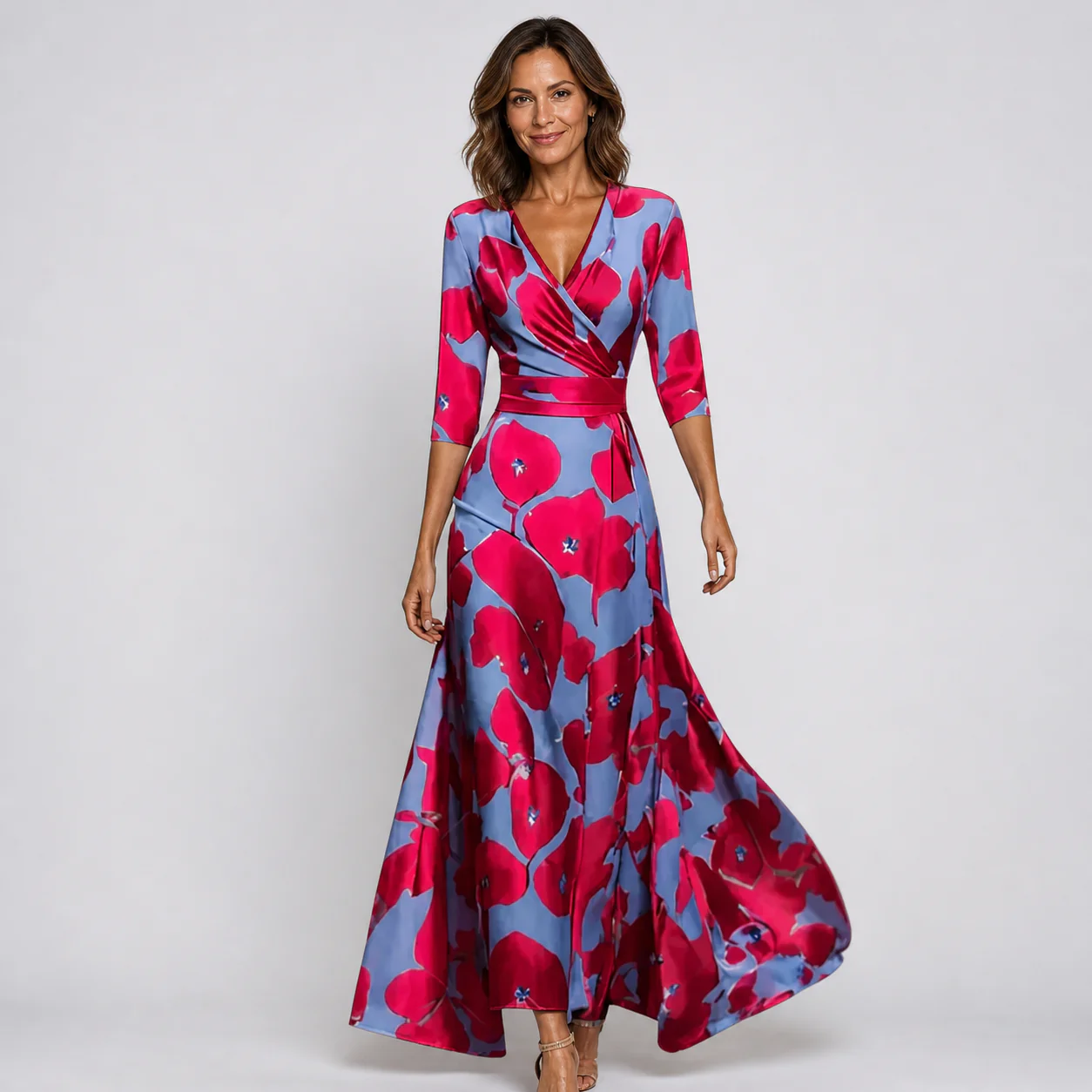 Elegante Abito Floreale - Image 4