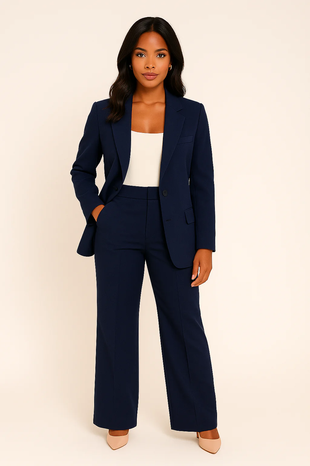 Elegante Completo da Donna Blazer e Pantaloni per Ufficio ed Eventi - Image 6