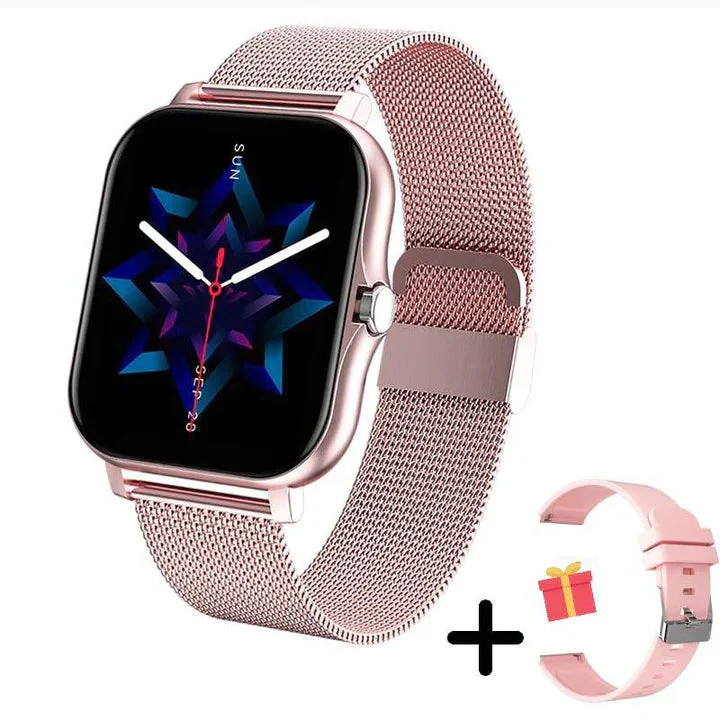 Elegante smartwatch con monitoraggio della salute e dell'attività per donna - Image 5