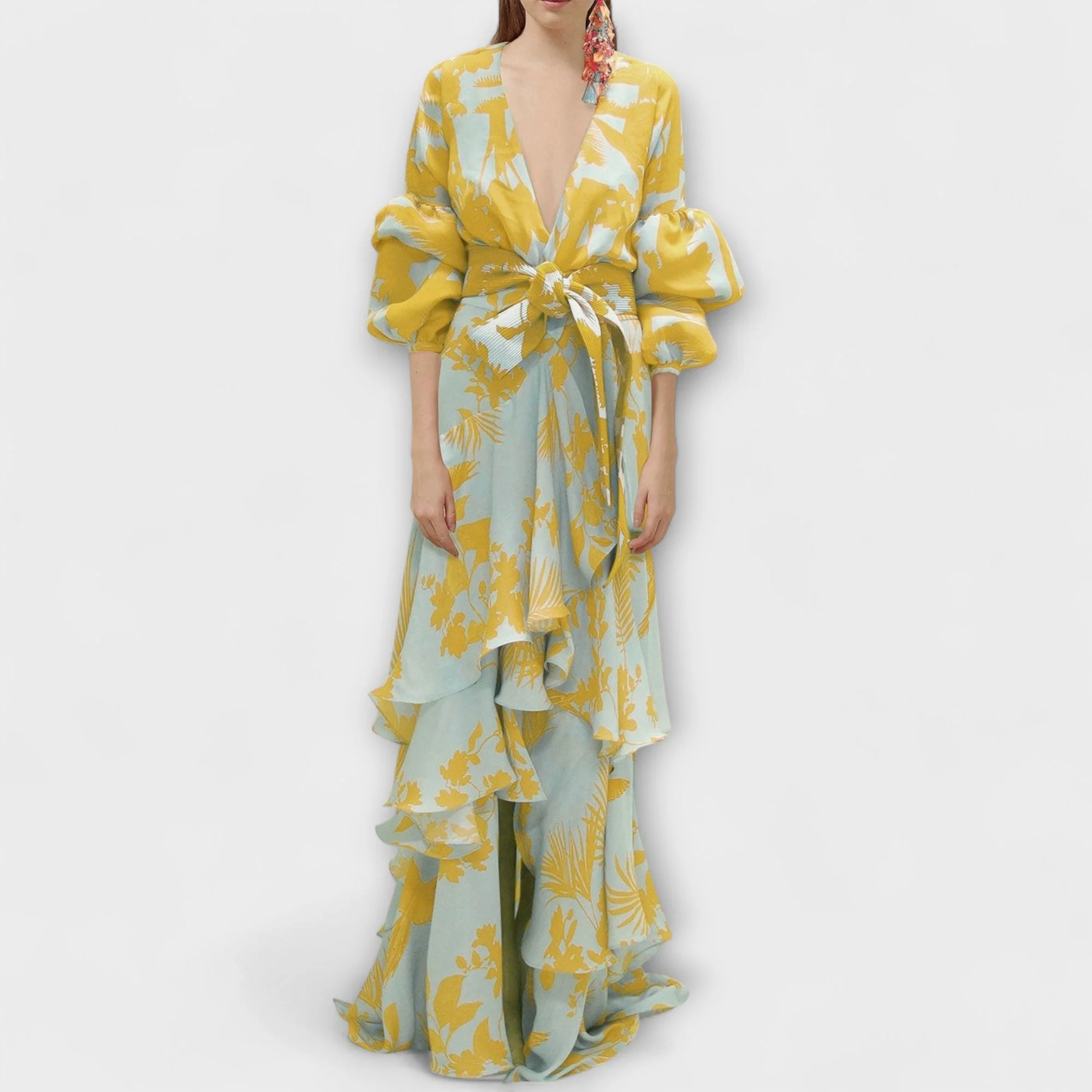 Marie - Abito in Chiffon Fluido per Occasioni Festive - Image 2