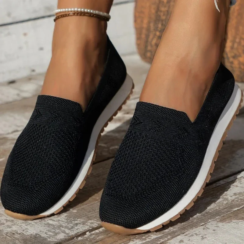Mocassini ortopedici da donna in rete resistente - Scarpe da passeggio traspiranti e leggere - Image 4