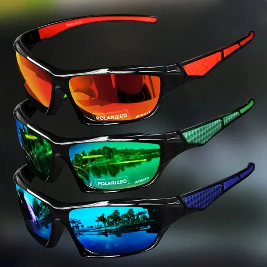 Occhiali da Sole Rotondi Polarizzati con Protezione UV400 - Montatura in Metallo Leggera - Image 2