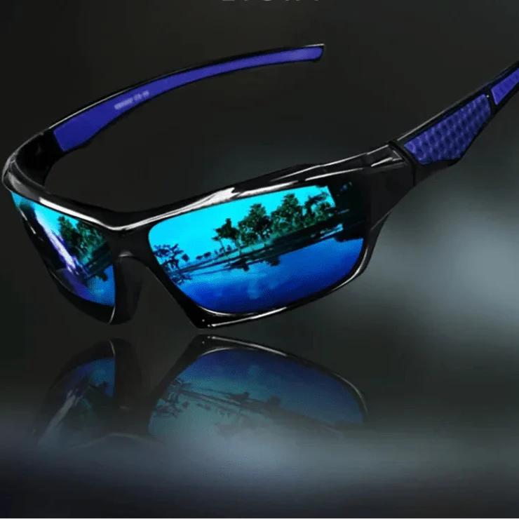 Occhiali da Sole Rotondi Polarizzati con Protezione UV400 - Montatura in Metallo Leggera - Image 4