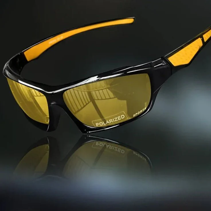 Occhiali da Sole Rotondi Polarizzati con Protezione UV400 - Montatura in Metallo Leggera - Image 5