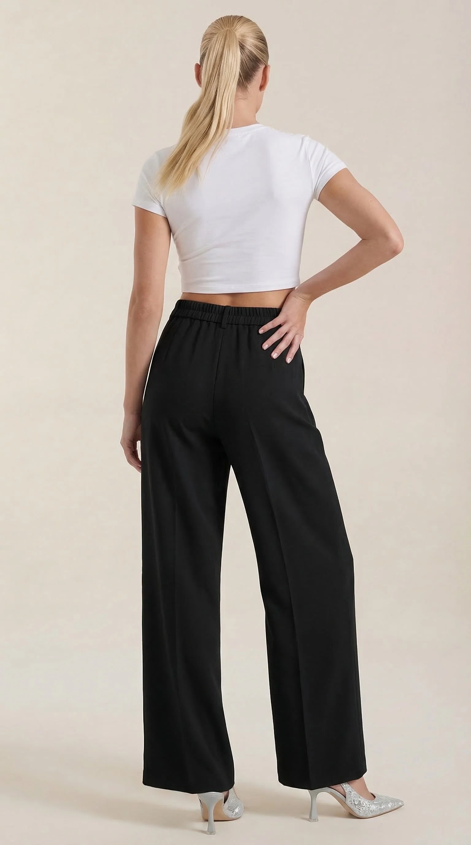 Rebecca Bürohose mit weitem Bein - Image 10