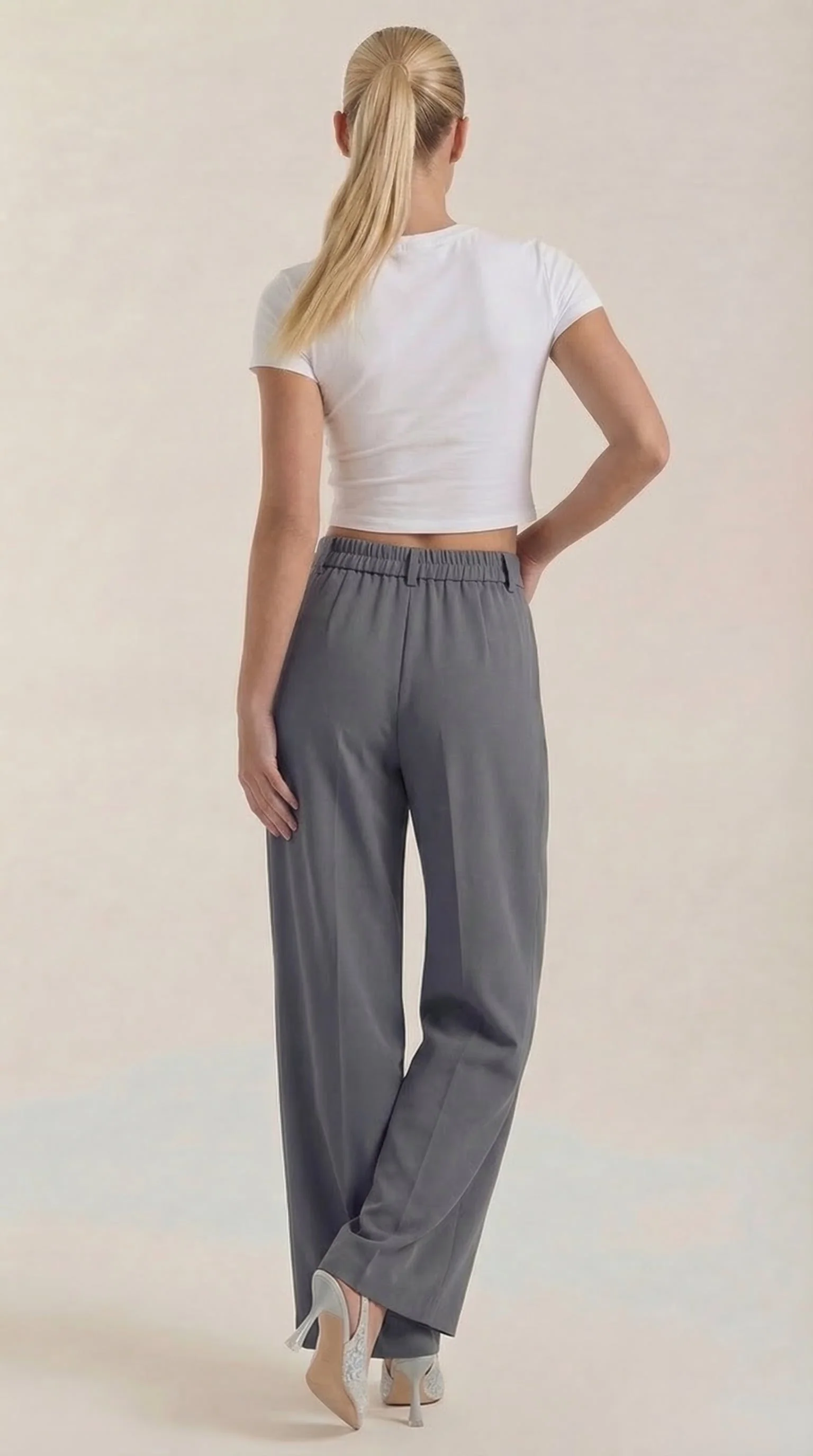 Rebecca Bürohose mit weitem Bein - Image 14