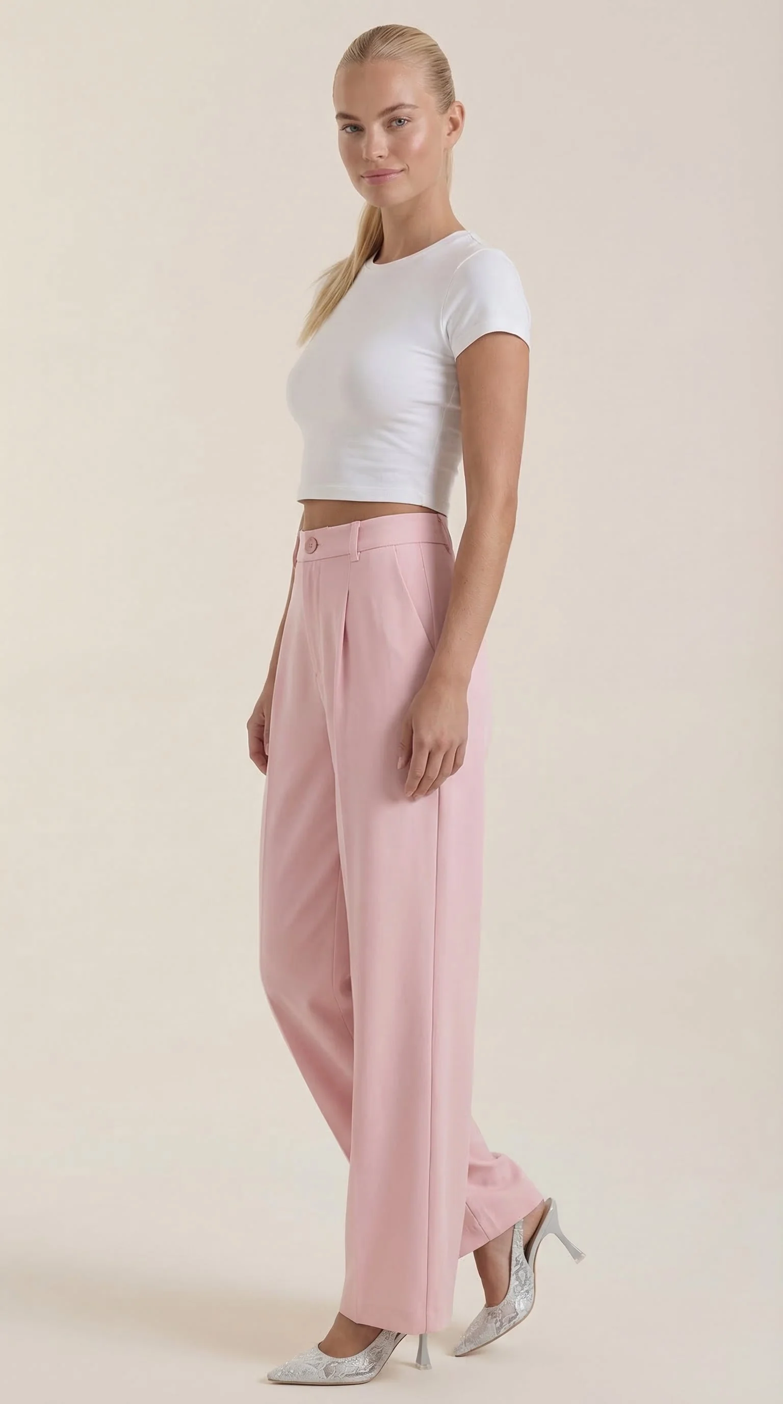 Rebecca Bürohose mit weitem Bein - Image 28