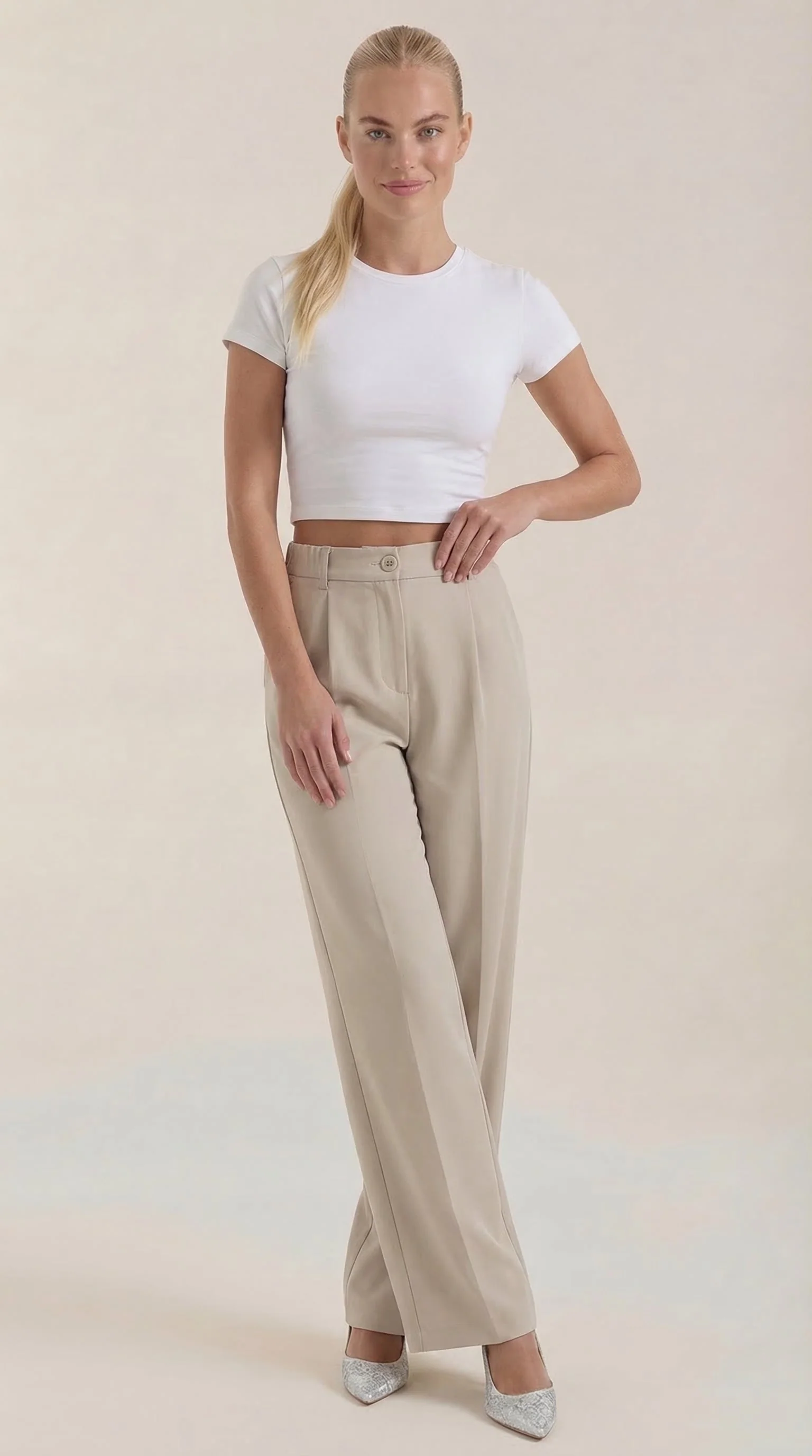 Rebecca Bürohose mit weitem Bein - Image 4