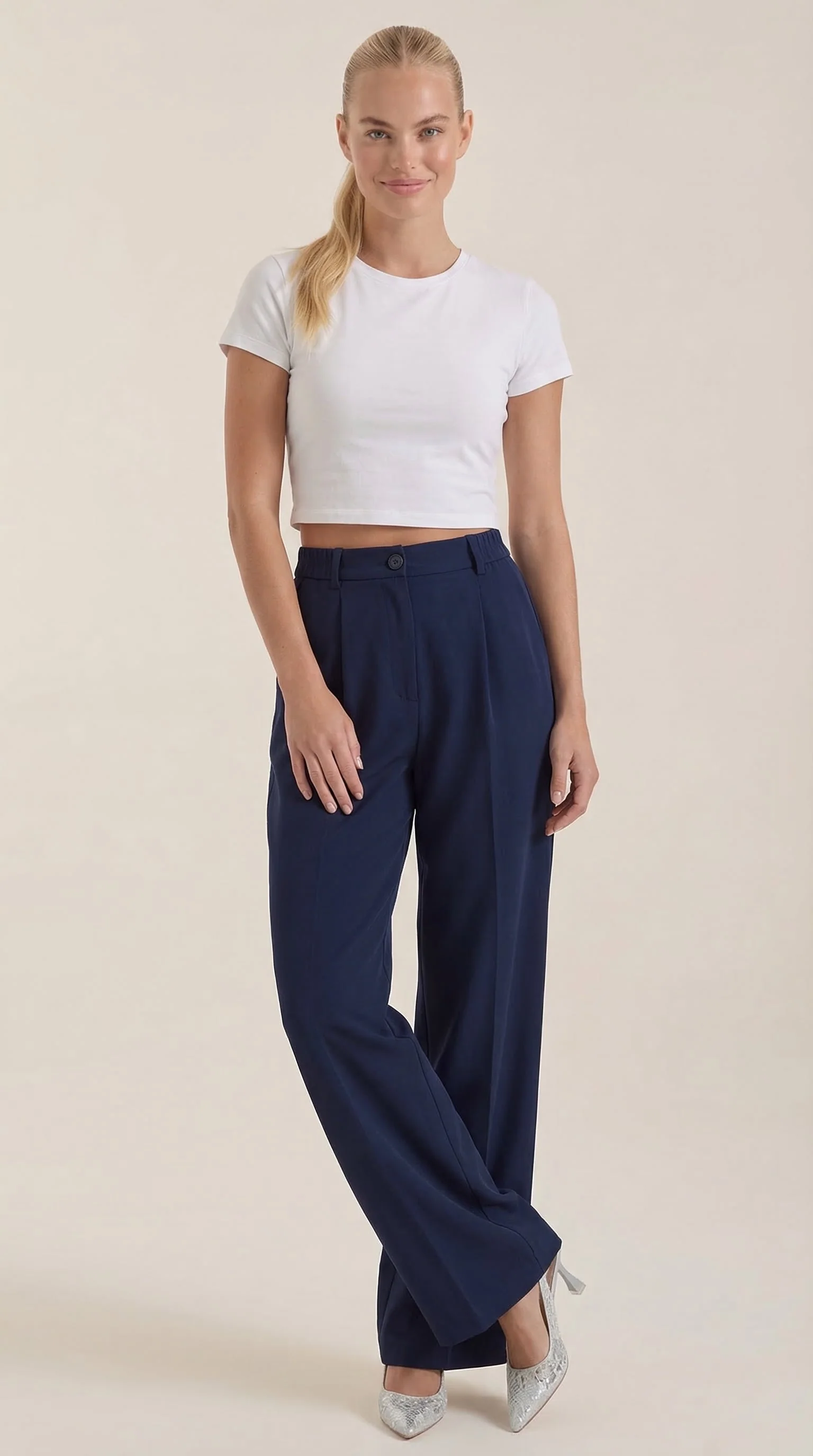 Rebecca Bürohose mit weitem Bein - Image 7