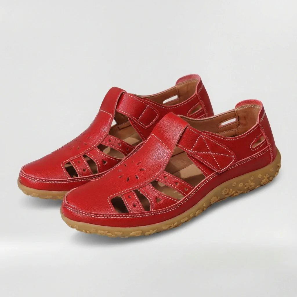 Sandali Donna Comfort con Chiusura a Strappo Scarpe Ortopediche Traspiranti Casual - Image 4