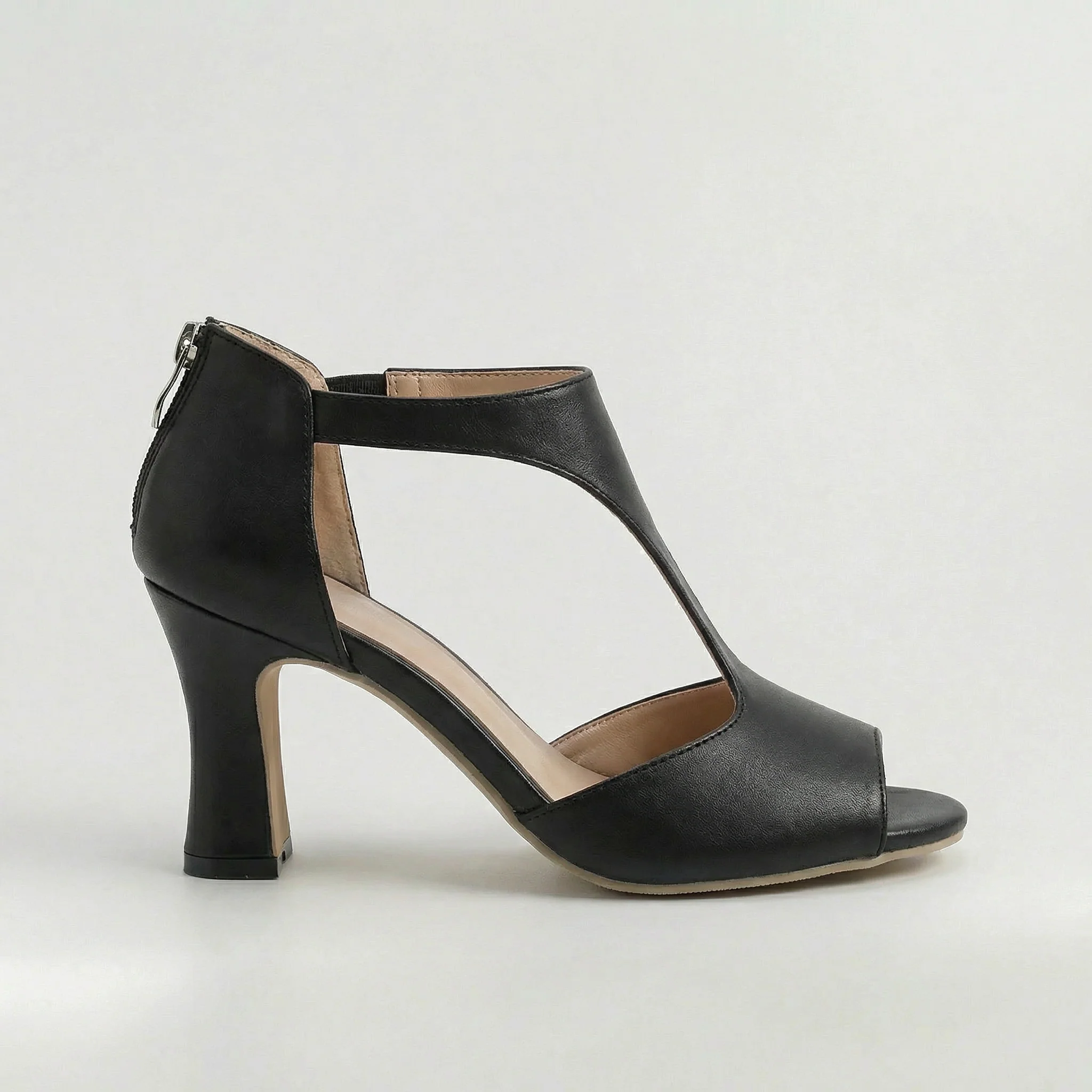Sandali donna con tacco medio e punta aperta scarpe eleganti da sera e cerimonia - Image 11