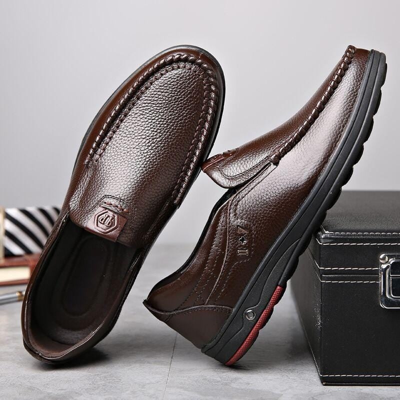 Scarpe Slip-On da Uomo in Vera Pelle - Image 2