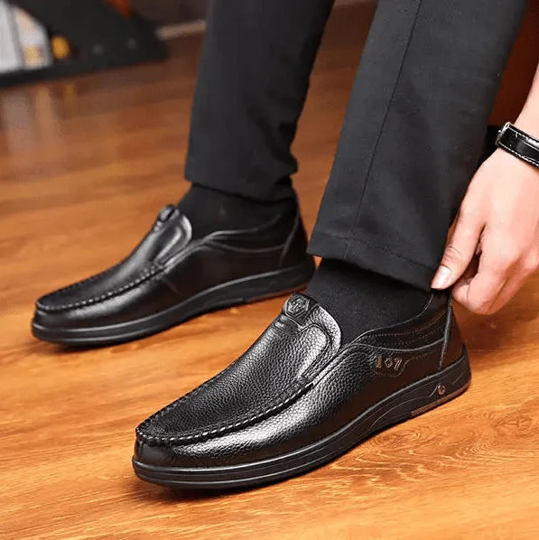 Scarpe Slip-On da Uomo in Vera Pelle - Image 8