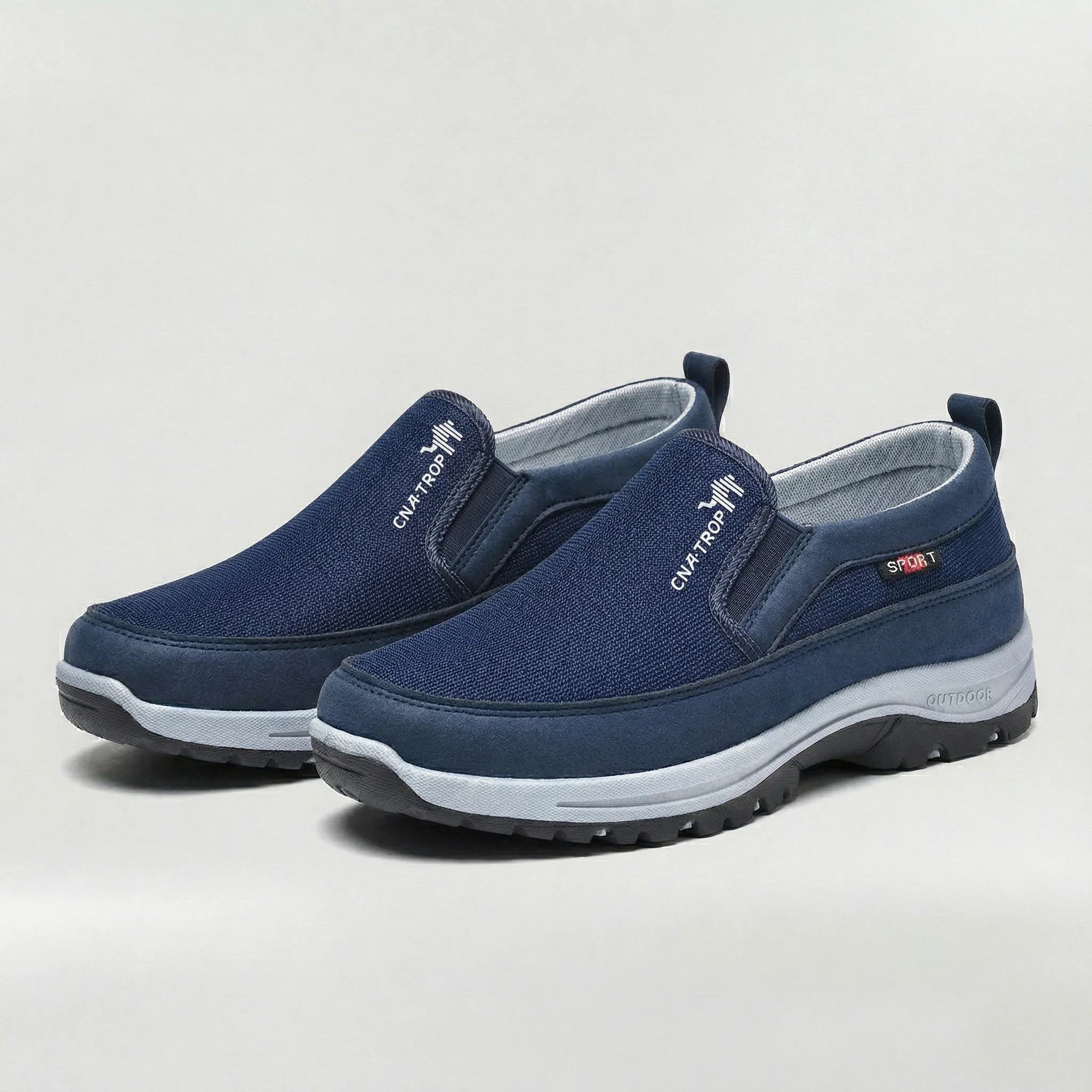 Scarpe Uomo Slip On Casual in Tessuto Traspirante con Suola Antiscivolo Outdoor - Image 3
