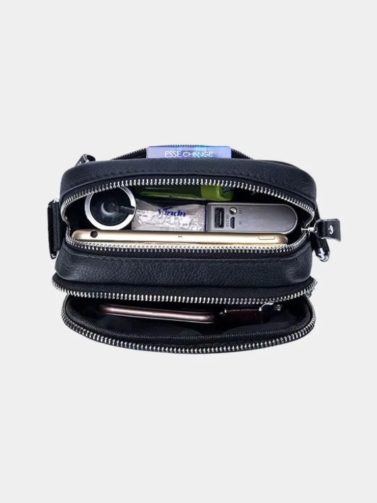 Simon | borsa messenger in pelle - Image 5