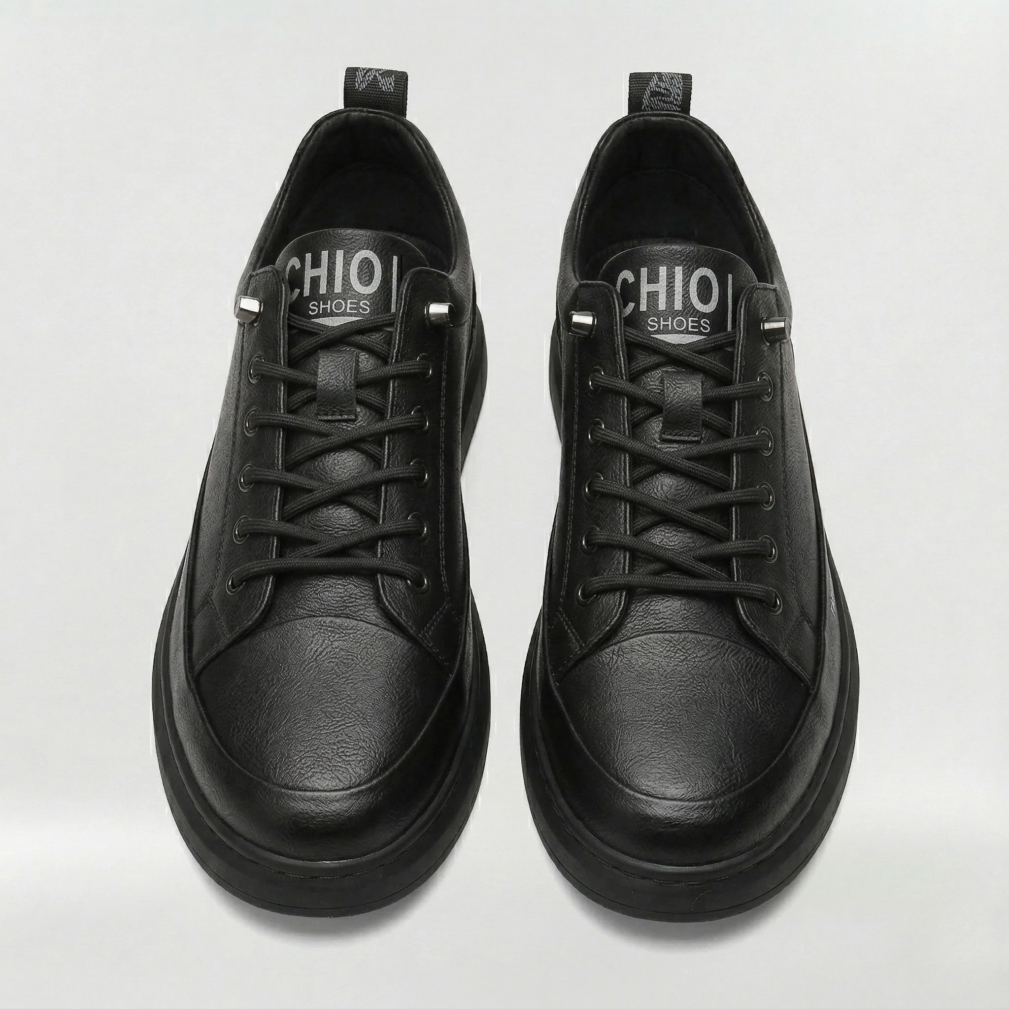 Sneakers Uomo Casual in Pelle Sintetica con Lacci Scarpe Basse Sportive Urbane - Image 4