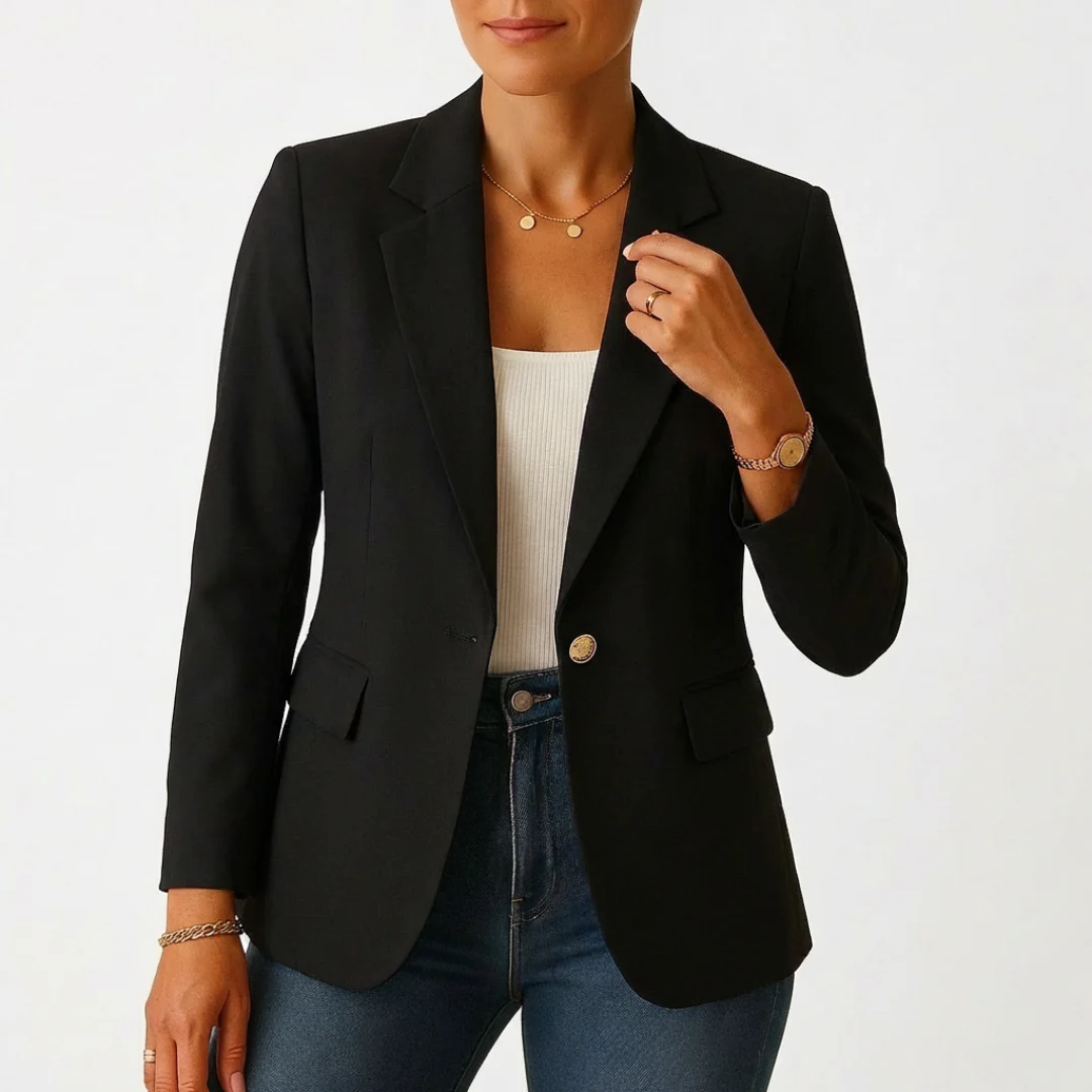 Sofia | Blazer Donna con Chiusura a Un Bottone e Risvolto Classico | Professionale - Image 7