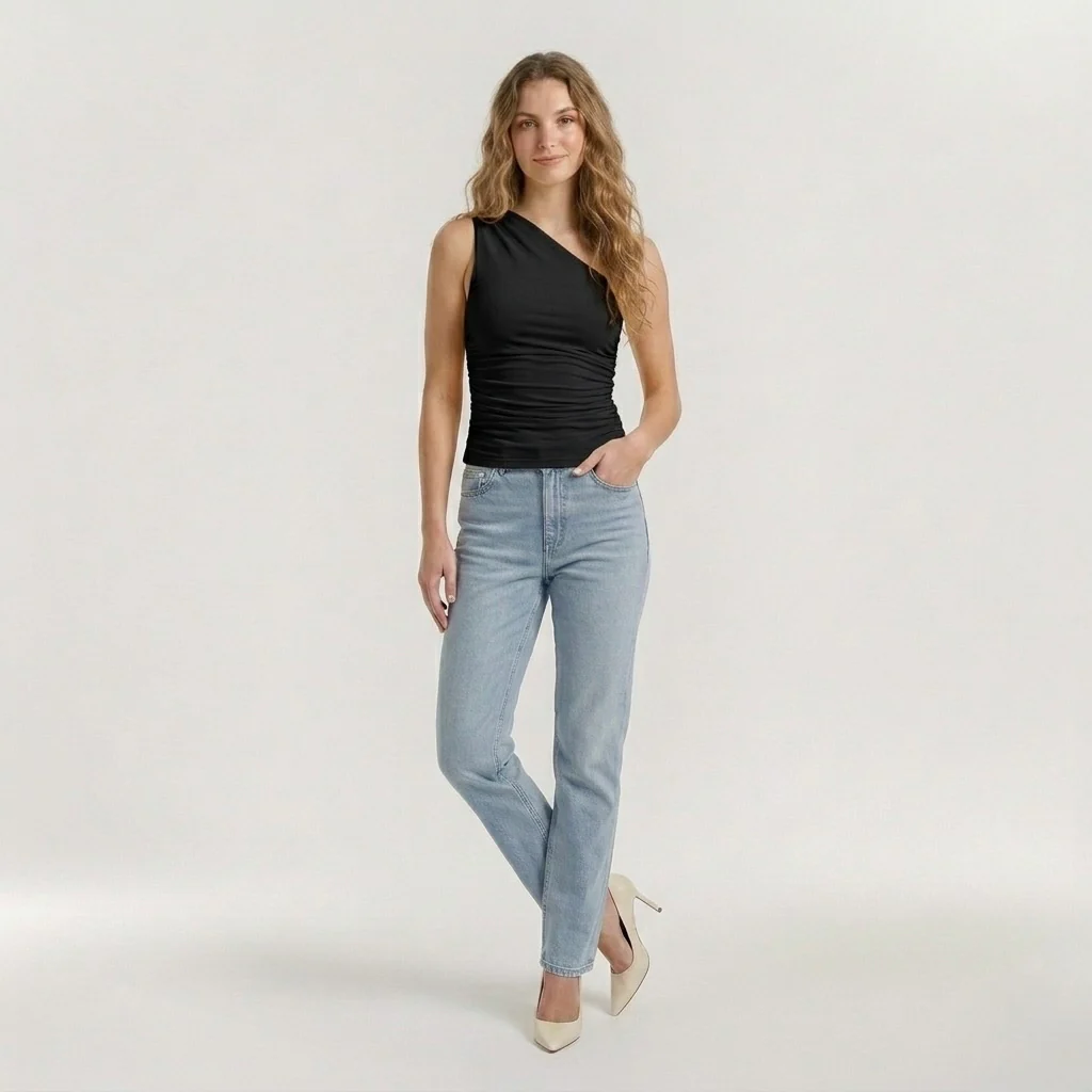 Top Canotta da Donna Slim Fit – Maglia Senza Maniche Basic Estiva - Image 3