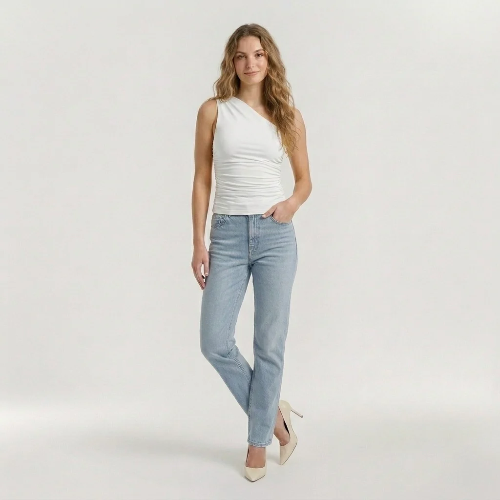 Top Canotta da Donna Slim Fit – Maglia Senza Maniche Basic Estiva - Image 6